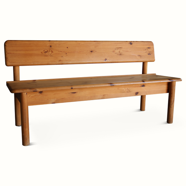 Danish Pine Storage Bench