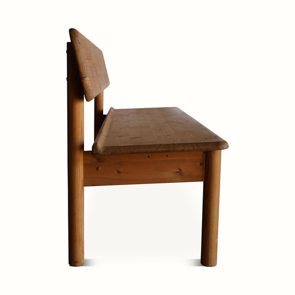 Danish Pine Storage Bench