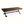 Forged Iron, Oak & Slate Coffee Table