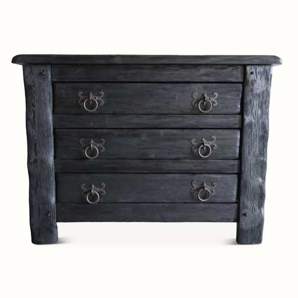 Ebonized Oak Chest of Drawers