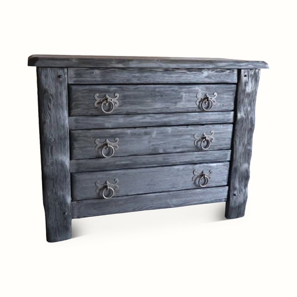 Ebonized Oak Chest of Drawers