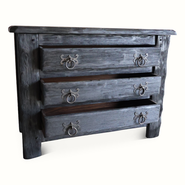 Ebonized Oak Chest of Drawers