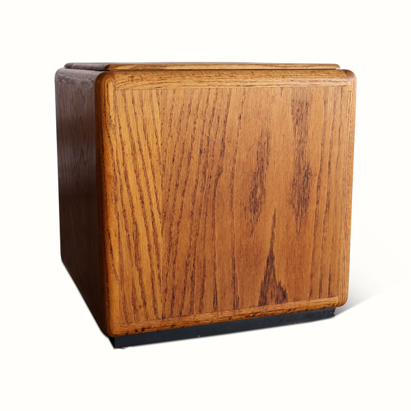 Lou Hodges Oak Cube Table