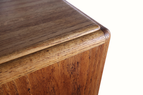 Lou Hodges Oak Cube Table