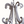 Close-up white gesso-plaster iron chandelier top with chain and curved scroll arms