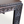 Antique Moroccan table top edge close-up with carved geometric border and wear