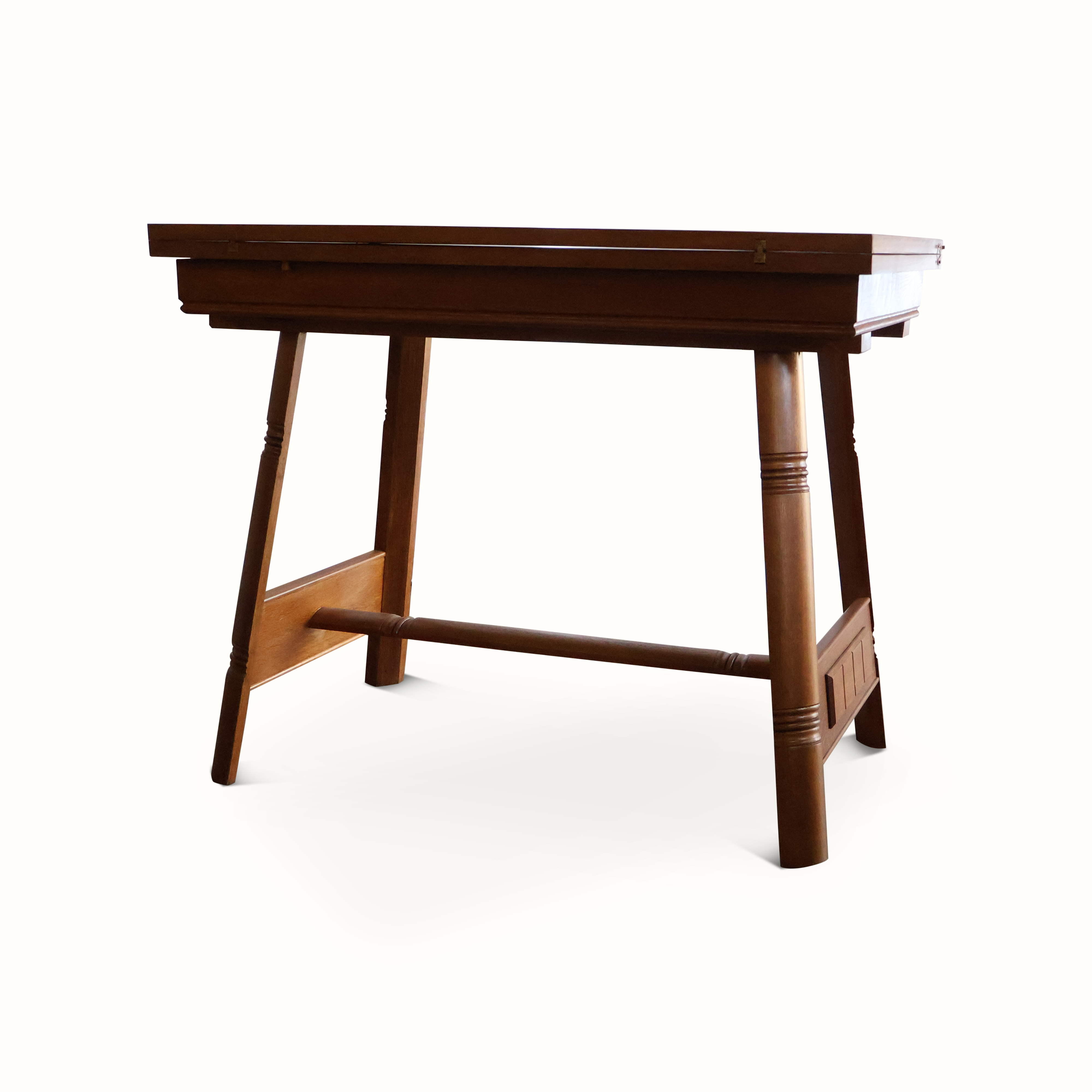 Oak Flip-Top Game Table