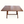 Oak flip-top game table with split tabletop panels and wooden legs