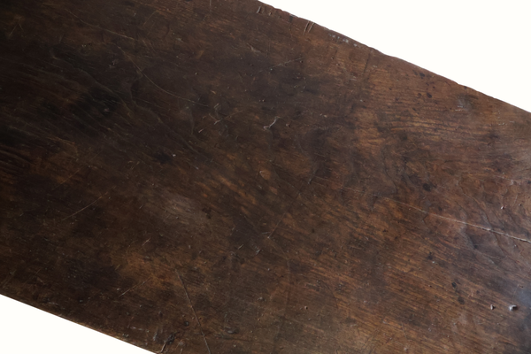 17th-Century Carved Oak Library Table