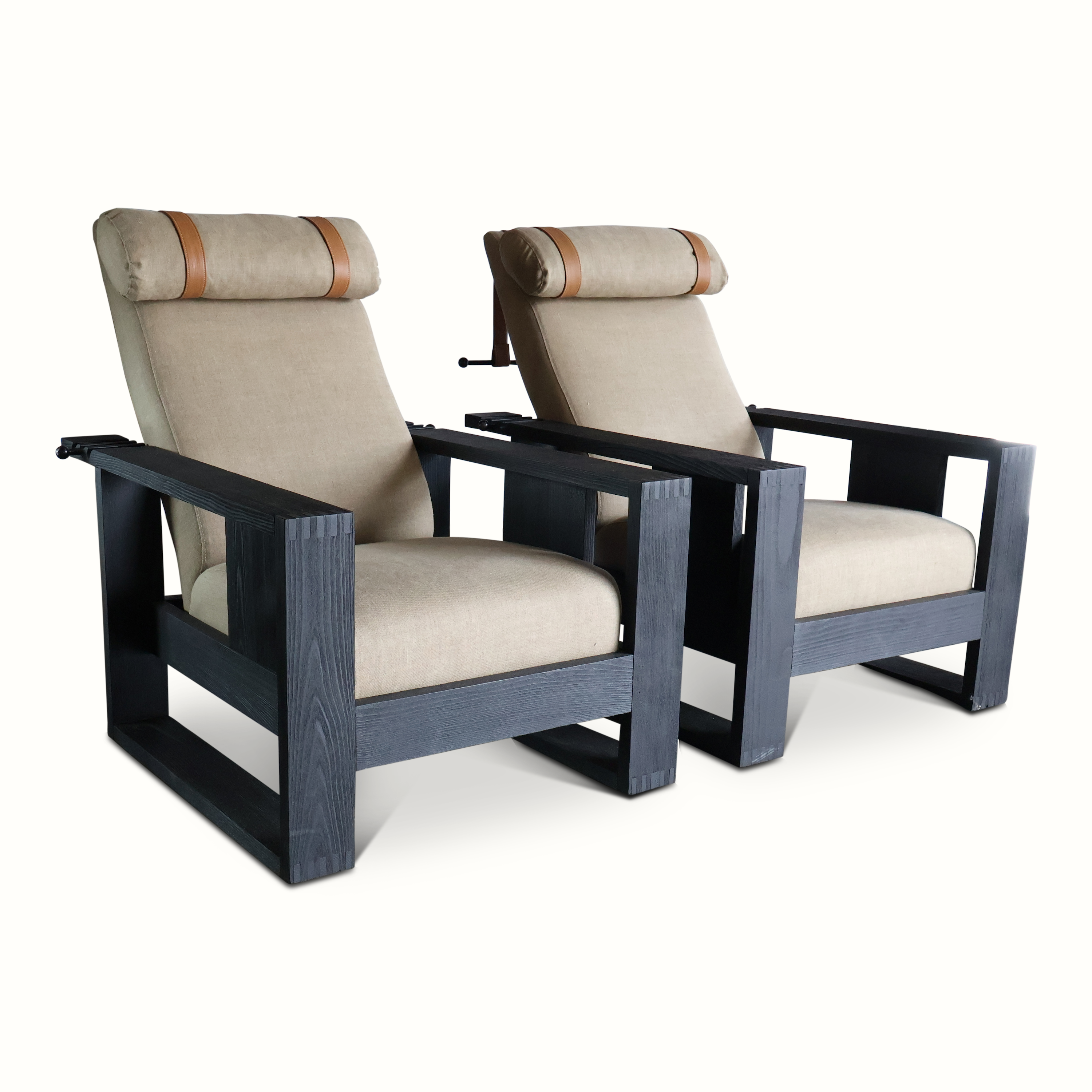 Pair of Reclining Armchairs