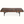 Kilim carpet bench with dark forged iron legs and multicolor geometric woven top