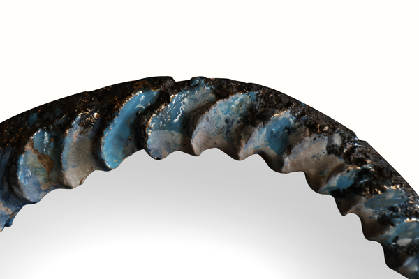 Ceramic Mirror, France, 1960s