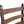 Oak ladderback chair back slats with metal pegs and dark stained wood.