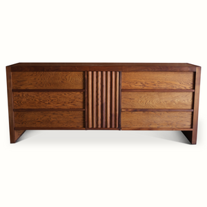 Oak & Walnut Dresser
