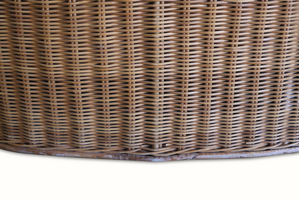 Pair of 1970s Italian Wicker Chairs