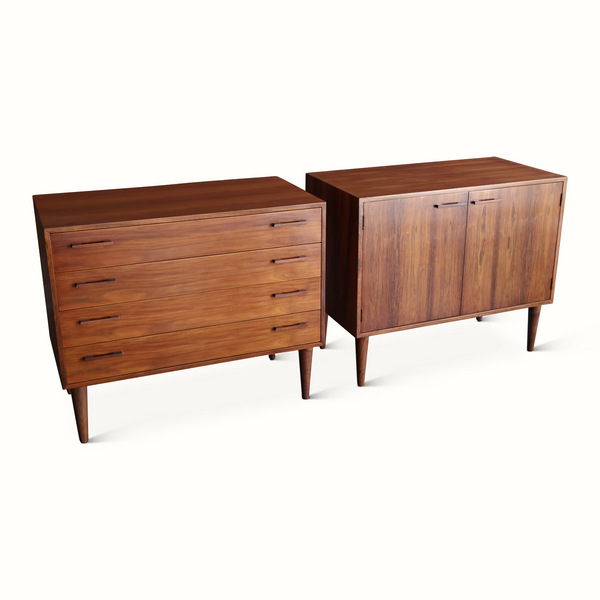 Pair of Rosewood Bedside Chests