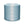 Indoor pouf by Peter Dunham: cylindrical blue ikat fabric with top seat and stitched sides