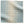 Ocean-blue ikat pillow fabric with light beige horizontal streaks