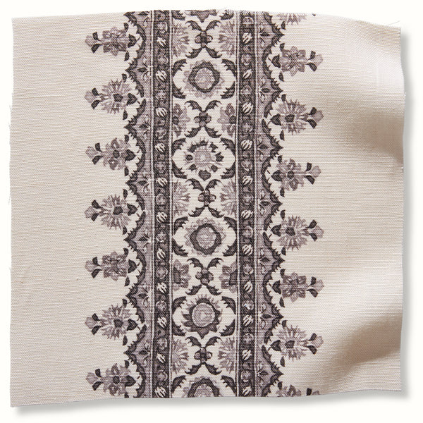 Peter Dunham Textiles Isfahan Stripe in Charcoal Pillow