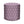 Amethyst purple jaali-pattern indoor pouf with round top and cylindrical shape
