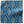 Sapphire blue Jaali patterned pillow cover with repeating floral lattice motifs