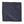 Indigo woven indoor/outdoor pillow with solid textured front