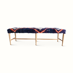 Moroccan Rug Madison Bench