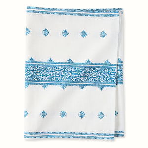 Pre-Order Peter Dunham + Hudson Grace Blue Fez Stripe Printed Runner