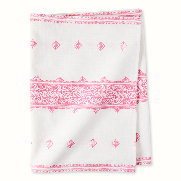 Pre-Order Peter Dunham + Hudson Grace Pink Fez Stripe Printed Runner
