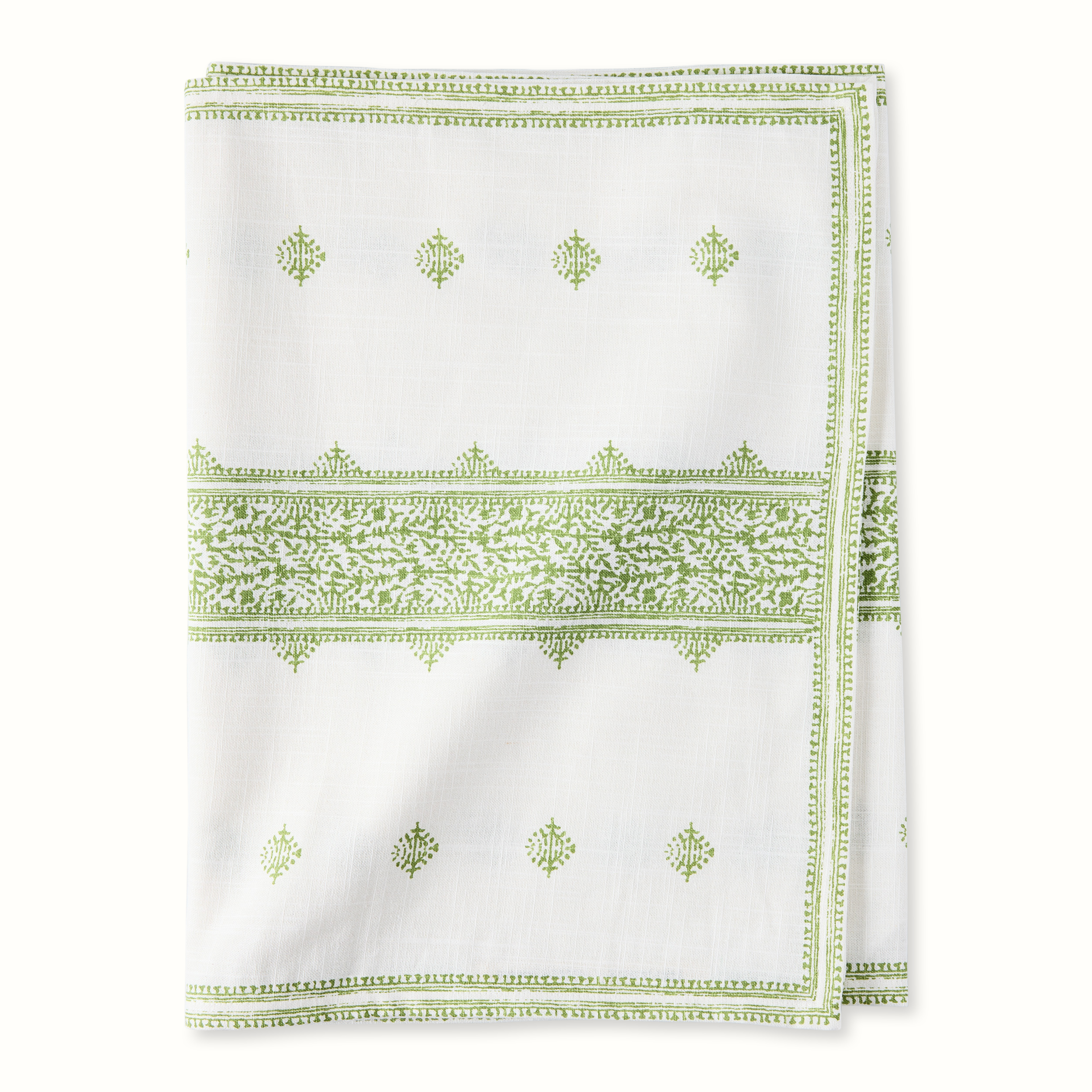 Pre-Order Peter Dunham + Hudson Grace Green Fez Stripe Printed Runner