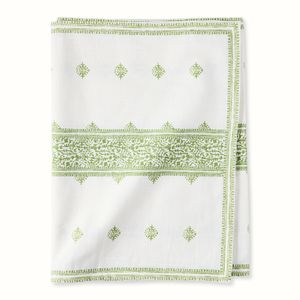 Pre-Order Peter Dunham + Hudson Grace Green Fez Stripe Printed Runner