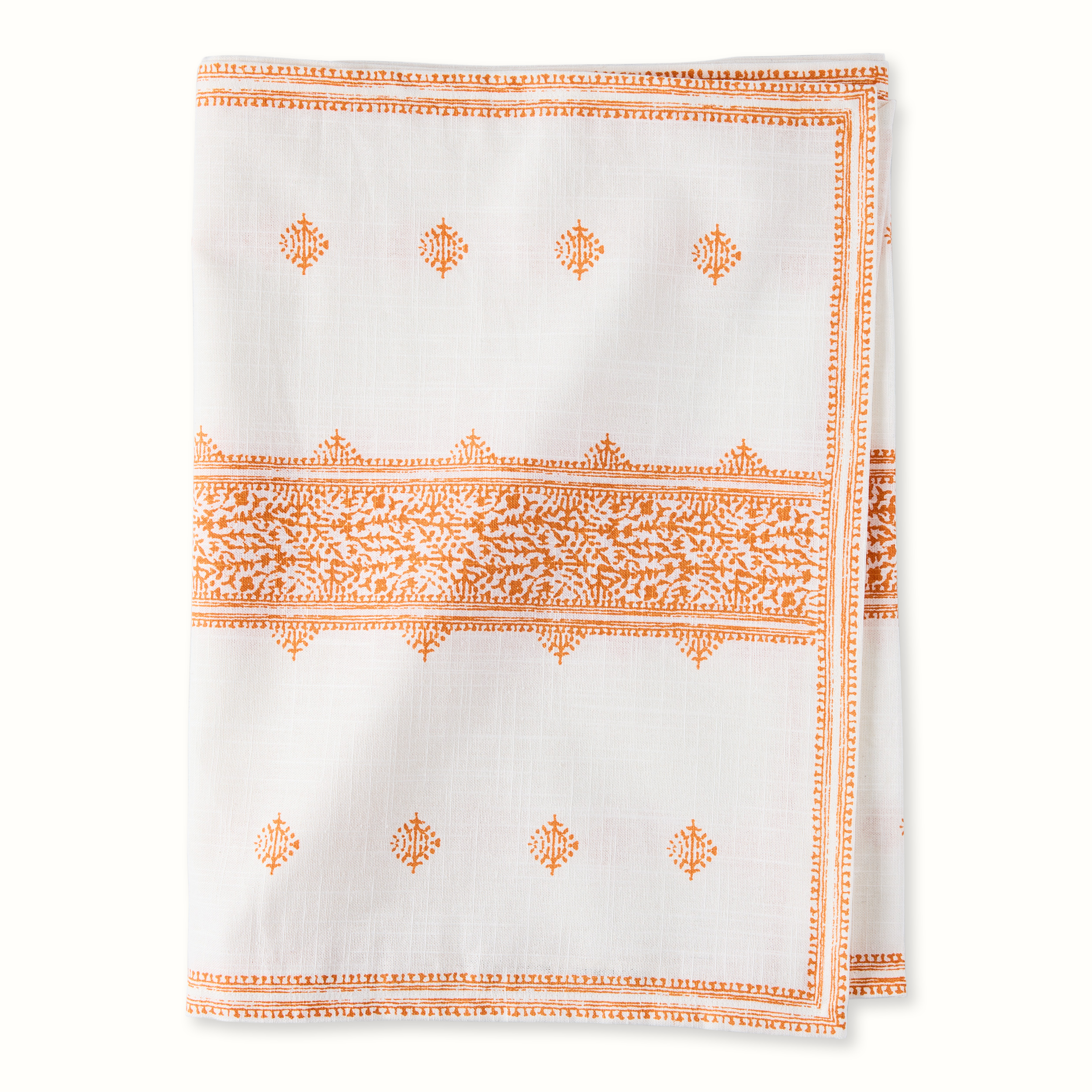 Pre-Order Peter Dunham + Hudson Grace Orange Fez Stripe Printed Runner