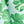 Peter Dunham + Hudson Grace Green Fig Leaf Pale Blue Printed Tablecloth