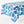 Peter Dunham + Hudson Grace Blue Fig Leaf Printed Tablecloth