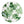 Peter Dunham + Hudson Grace Hand-Painted Green Fig Dinner Plate