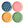 Peter Dunham + Hudson Grace Janpath Orange Melamine Salad Plate