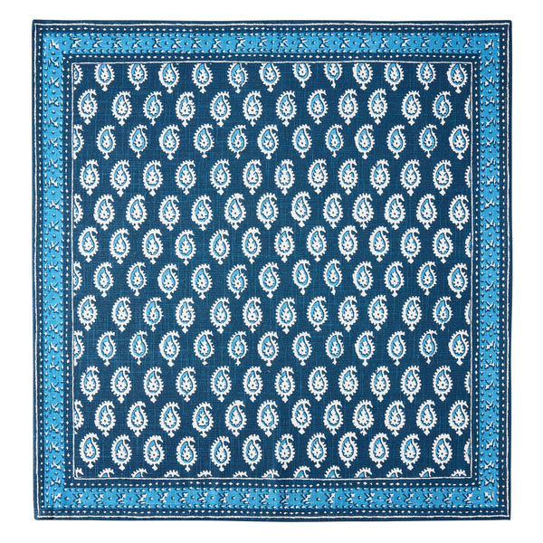 Pre-Order Peter Dunham + Hudson Grace Blue Janpath Printed Napkin