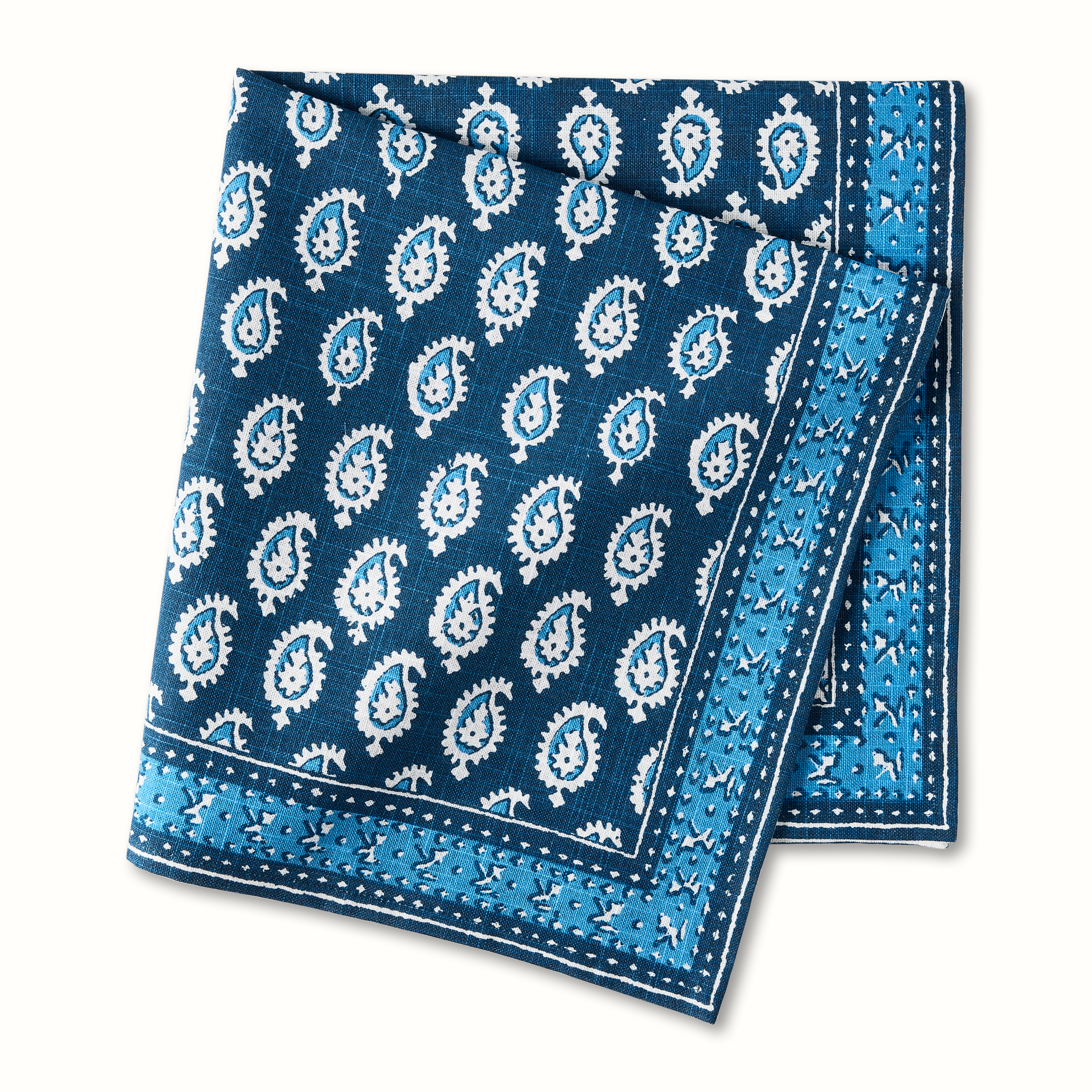 Pre-Order Peter Dunham + Hudson Grace Blue Janpath Printed Napkin