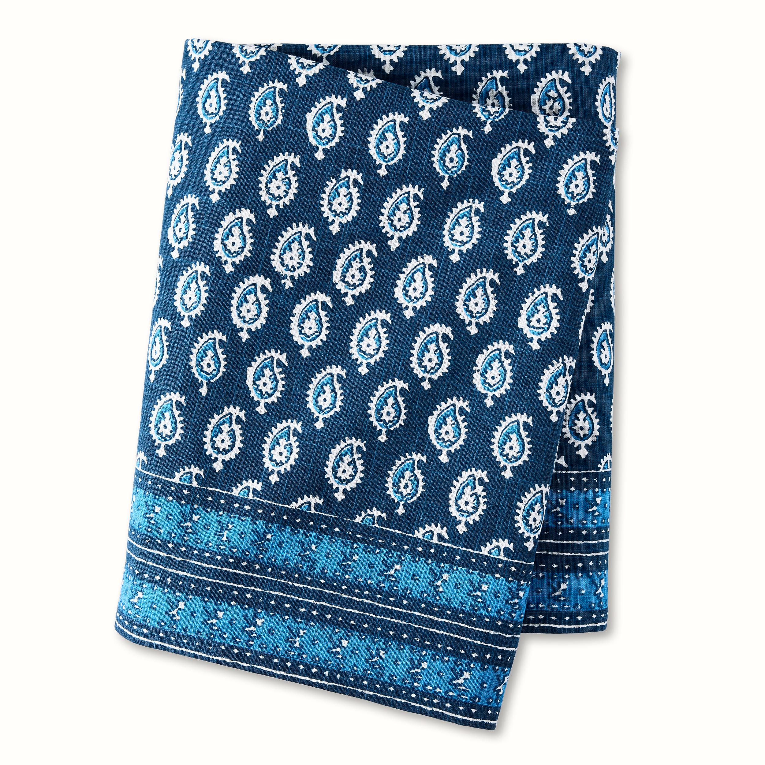 Pre-Order Peter Dunham + Hudson Grace Blue Janpath Printed Tablecloth