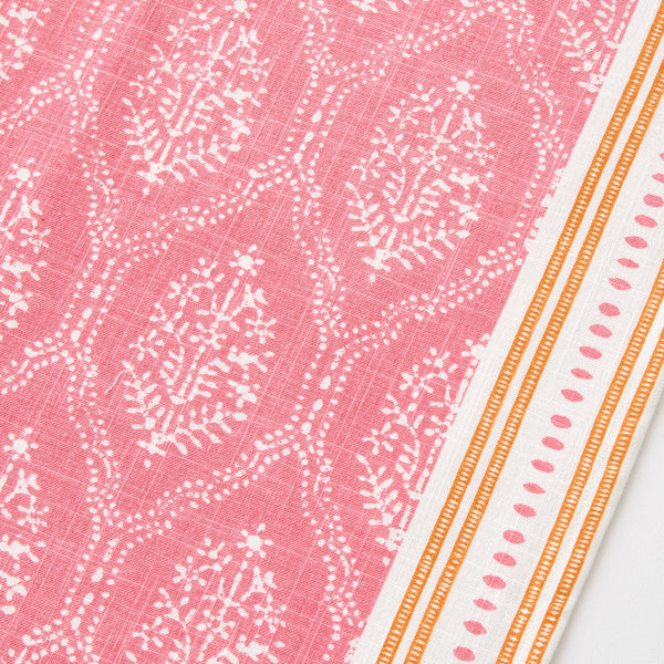 Peter Dunham + Hudson Grace Pink Jaali Printed Runner