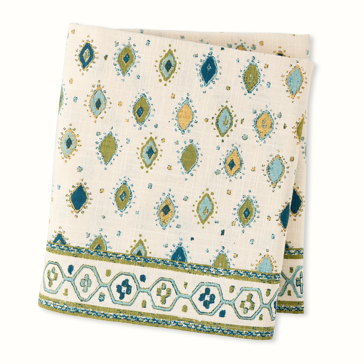 Peter Dunham + Hudson Grace Green Oona Printed Tablecloth – Hollywood ...