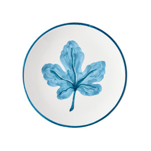 Peter Dunham + Hudson Grace Hand-Painted Blue Fig Appetizer Plate