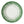 Peter Dunham + Hudson Grace Hand-Painted Leaf Green Sunburst Dinner Plate
