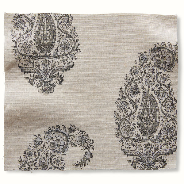 Peter Dunham Textiles Shiraz in Charcoal/Natural Pillow