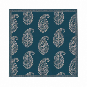 Peter Dunham + Hudson Grace Kashmir and Indian Chintz Cocktail Napkins, Set of 50