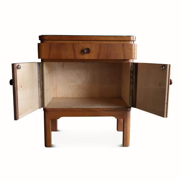 Pair of Mahogany Nightstands