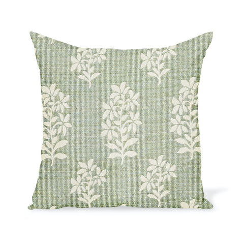 Peter Dunham Textiles Outdoor Asha in Pale Green Pillow