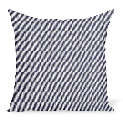 Hollywood at Home Indoor/Outdoor Bedford in Indigo/White Pillow