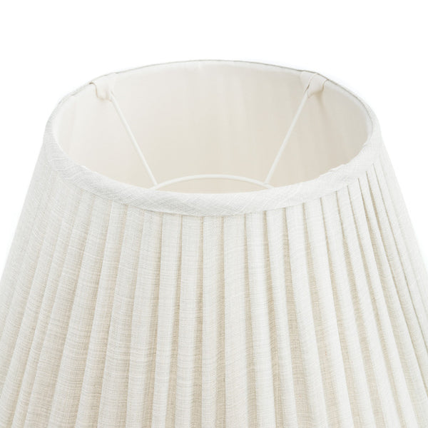 Fermoie Lampshade in Ivory Plain