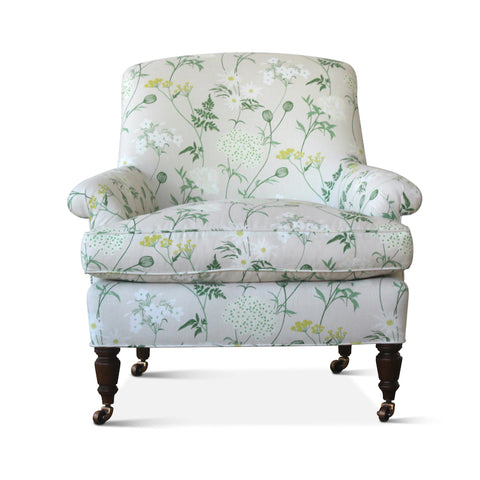 MC Armchair in Leah O'Connell Grace